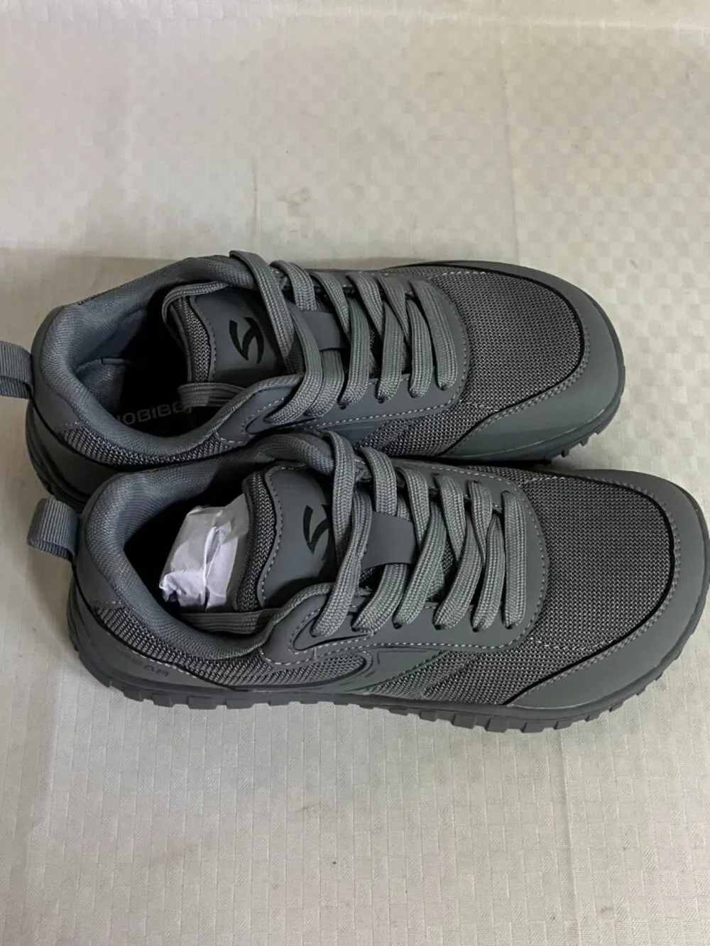 Grey Women's Mesh & Synthetic Running Sneakers
